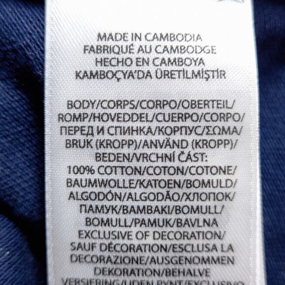 Polo Ralph Lauren Men’s Polo Shirt Golfcore Novelty Preppy Cotton Navy Large - Picture 6 of 9